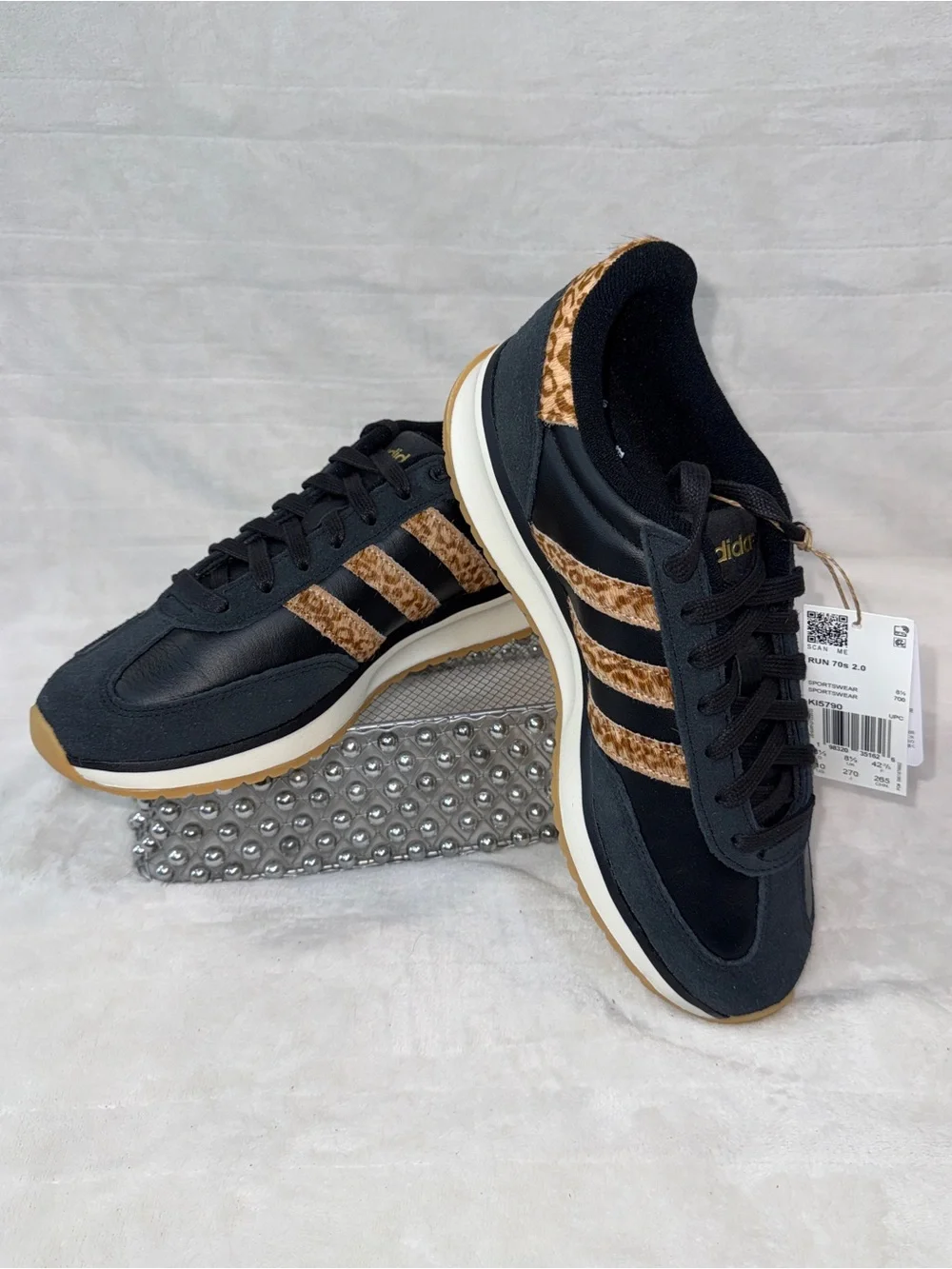 New Adidas Run 70s 2.0 Leopard Sneakers Wmns 10/Mens 8.5 KI5790